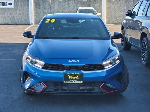 Blue 2024 Kia Forte GT-Line