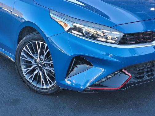 Blue 2024 Kia Forte GT-Line