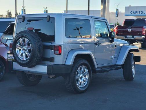 Billet Silver Metallic Clearcoat 2015 Jeep Wrangler Sahara