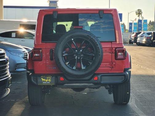 Firecracker Red Clearcoat 2025 Jeep Wrangler 4xe Sahara