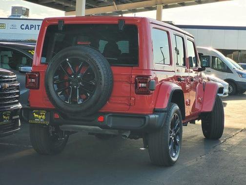 Firecracker Red Clearcoat 2025 Jeep Wrangler 4xe Sahara