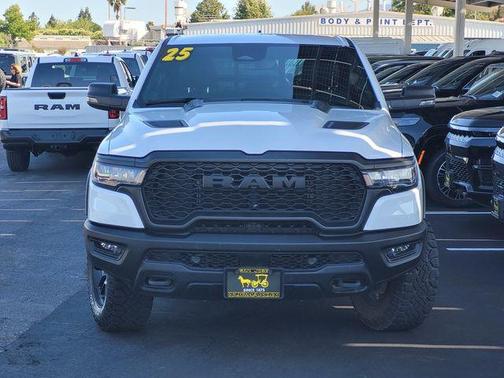 Bright White Clearcoat 2025 RAM 1500 Rebel