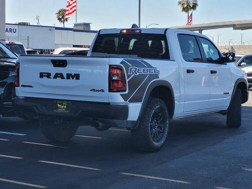 Bright White Clearcoat 2025 RAM 1500 Rebel