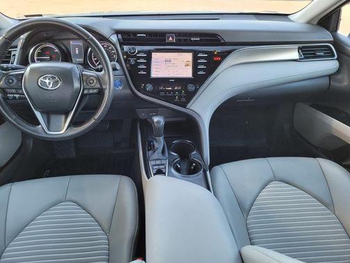 Predawn Gray Mica 2020 Toyota Camry Hybrid SE