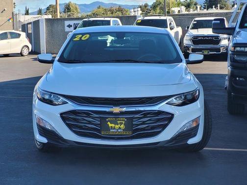 Summit White 2020 Chevrolet Malibu LT