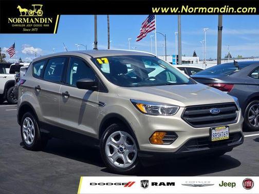 White Gold Metallic 2017 Ford Escape S