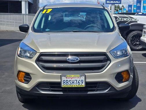 White Gold Metallic 2017 Ford Escape S