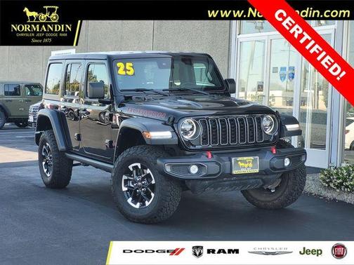 Black Clearcoat 2025 Jeep Wrangler Rubicon