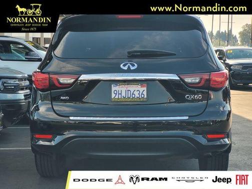 Black Obsidian 2019 INFINITI QX60 Luxe