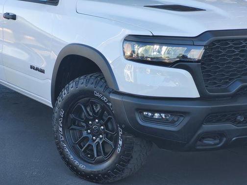 Bright White Clearcoat 2025 RAM 1500 Rebel