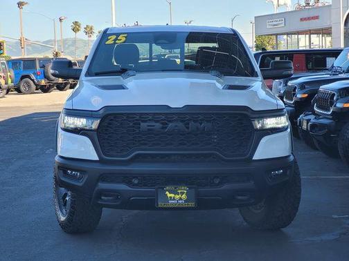 Bright White Clearcoat 2025 RAM 1500 Rebel