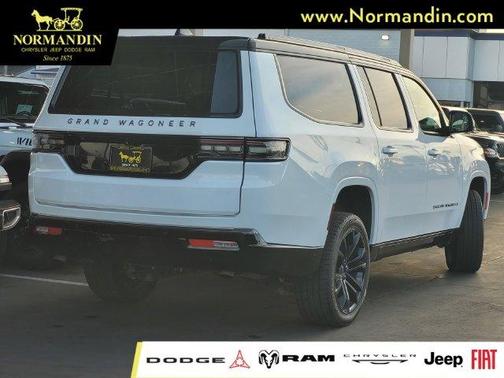 Bright White Clearcoat 2024 Jeep Grand Wagoneer L Series II