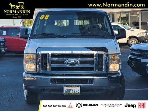 White 2008 Ford E350 Super Duty XL