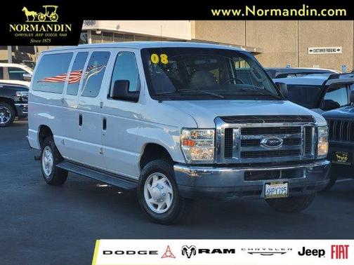White 2008 Ford E350 Super Duty XL