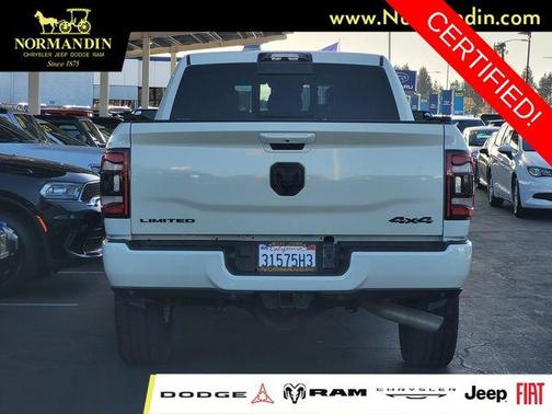 Pearl White 2021 RAM 3500 Limited