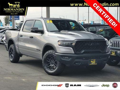 Billet Silver Metallic Clearcoat 2025 RAM 1500 Rebel