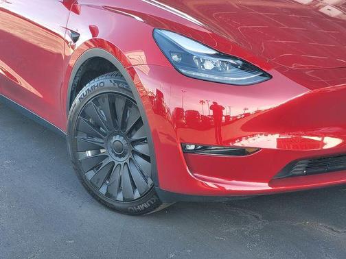 Red Multi 2023 Tesla Model Y Long Range