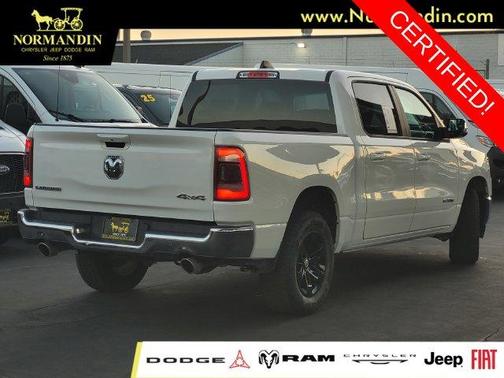 Bright White Clearcoat 2024 RAM 1500 Laramie