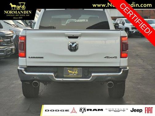 Bright White Clearcoat 2024 RAM 1500 Laramie