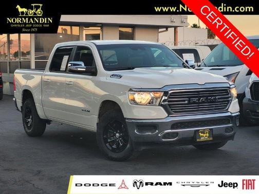 Bright White Clearcoat 2024 RAM 1500 Laramie