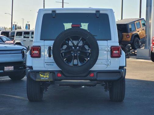 Bright White Clearcoat 2025 Jeep Wrangler 4xe Sahara