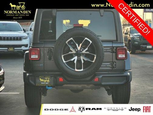 Granite Crystal Clearcoat Metallic 2024 Jeep Wrangler 4xe Sport