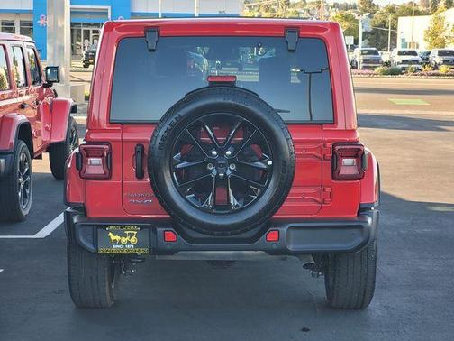 Firecracker Red Clearcoat 2025 Jeep Wrangler 4xe Sahara