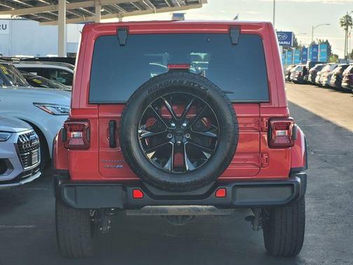 Firecracker Red Clearcoat 2025 Jeep Wrangler 4xe Sahara