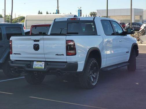 Bright White Clearcoat 2021 RAM 1500 Rebel