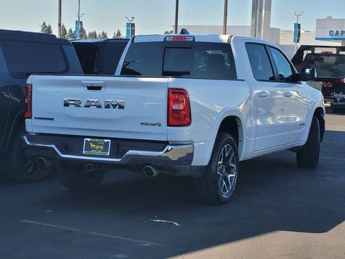 Bright White Clearcoat 2025 RAM 1500 Laramie