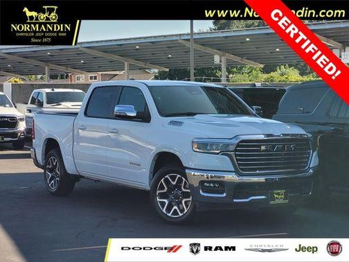 Bright White Clearcoat 2025 RAM 1500 Laramie