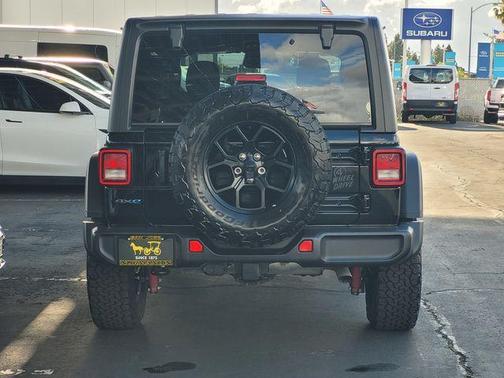 Black Clearcoat 2025 Jeep Wrangler 4xe Sport