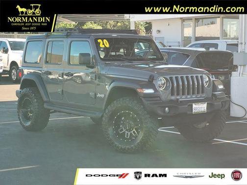 Sting Gray Clearcoat 2020 Jeep Wrangler Unlimited Sport