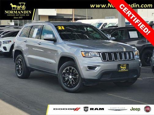 Billet Silver Metallic Clearcoat 2021 Jeep Grand Cherokee Laredo E