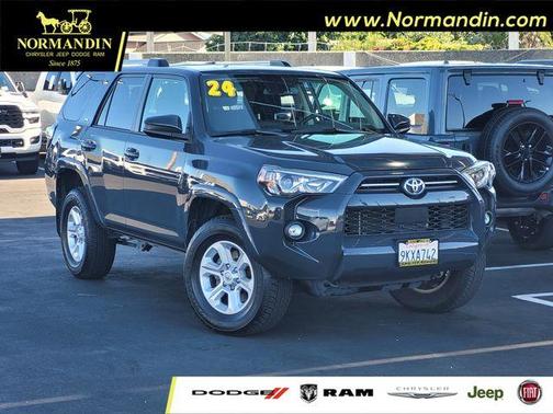 Gray 2024 Toyota 4Runner SR5