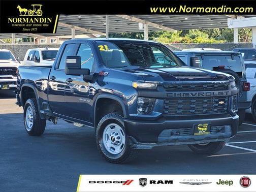 Northsky Blue Metallic 2021 Chevrolet Silverado 2500 WT
