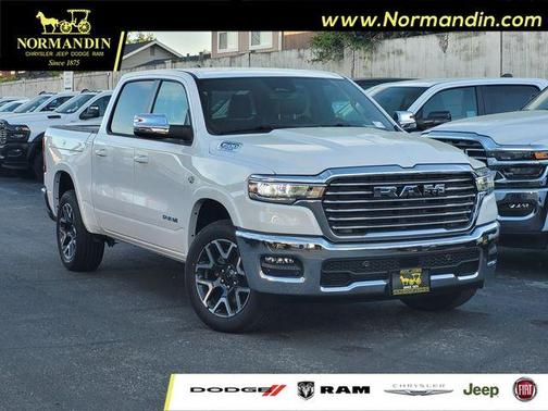 Bright White Clearcoat 2026 RAM 1500 Laramie