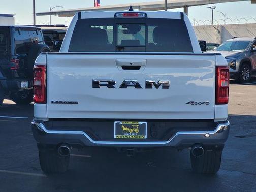 Bright White Clearcoat 2025 RAM 1500 Laramie