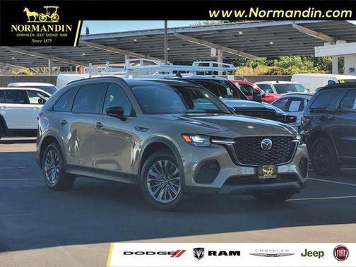 Zircon Sand Metallic 2025 Mazda CX-70 PF