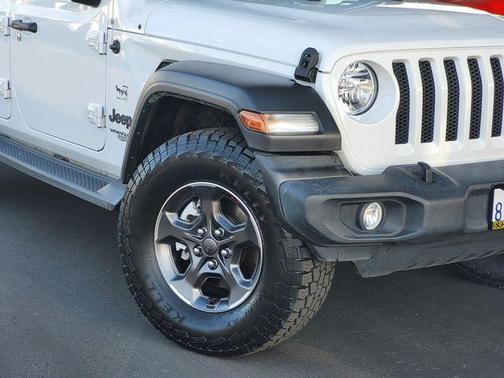 Bright White Clearcoat 2021 Jeep Wrangler Unlimited Sport