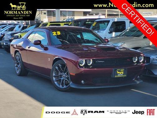 Octane Red Pearlcoat 2023 Dodge Challenger R/T Scat Pack