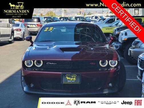 Octane Red Pearlcoat 2023 Dodge Challenger R/T Scat Pack