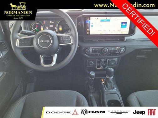 Granite Crystal Clearcoat Metallic 2025 Jeep Wrangler 4xe Sahara
