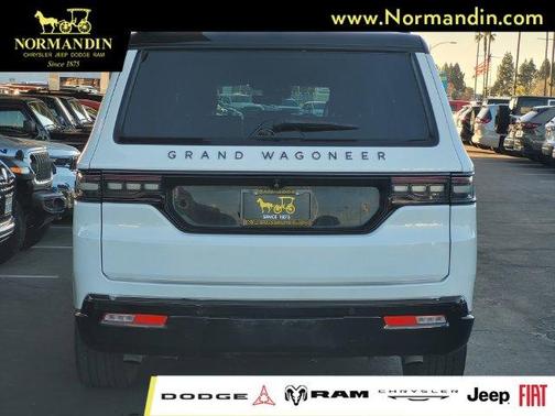 Bright White Clearcoat 2024 Jeep Grand Wagoneer L Series II
