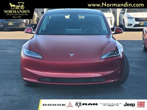 Ultra Red 2024 Tesla Model 3 Long Range