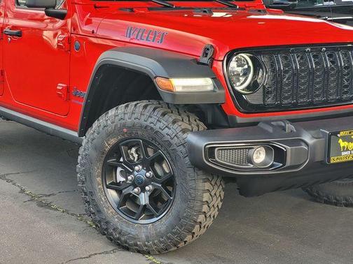 Firecracker Red Clearcoat 2025 Jeep Wrangler 4xe Sport