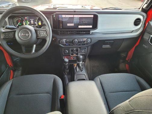 Firecracker Red Clearcoat 2025 Jeep Wrangler 4xe Sport