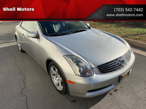 Brilliant Silver 2003 INFINITI G35 Sports Coupe