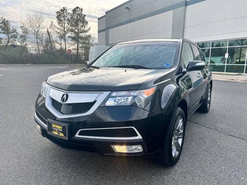Crystal Black Pearl 2011 Acura MDX 3.7L Advance