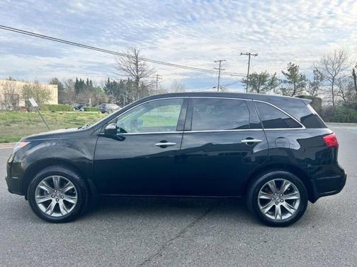 Crystal Black Pearl 2011 Acura MDX 3.7L Advance